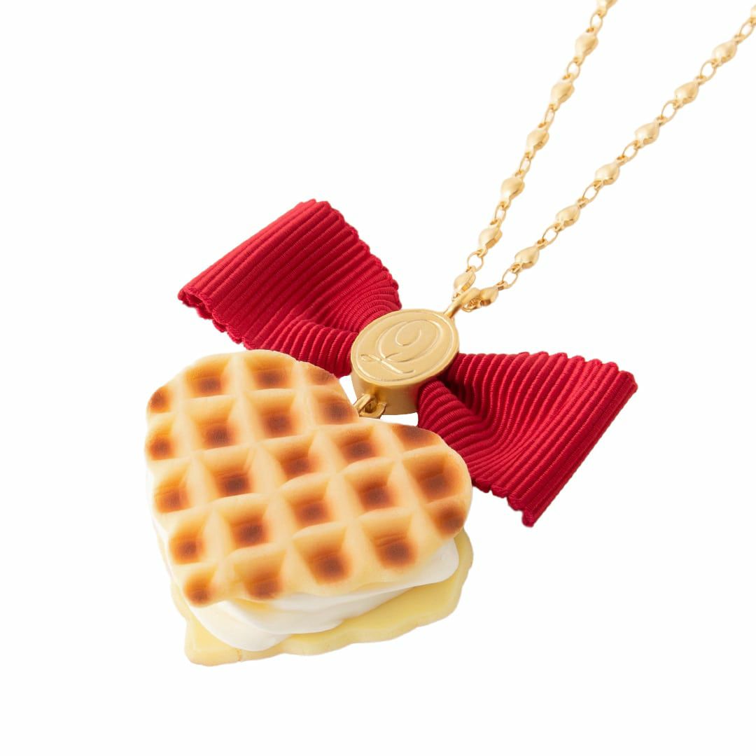 バターミルクワッフル ネックレス