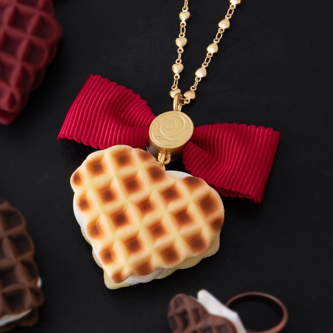 バターミルクワッフル ネックレス