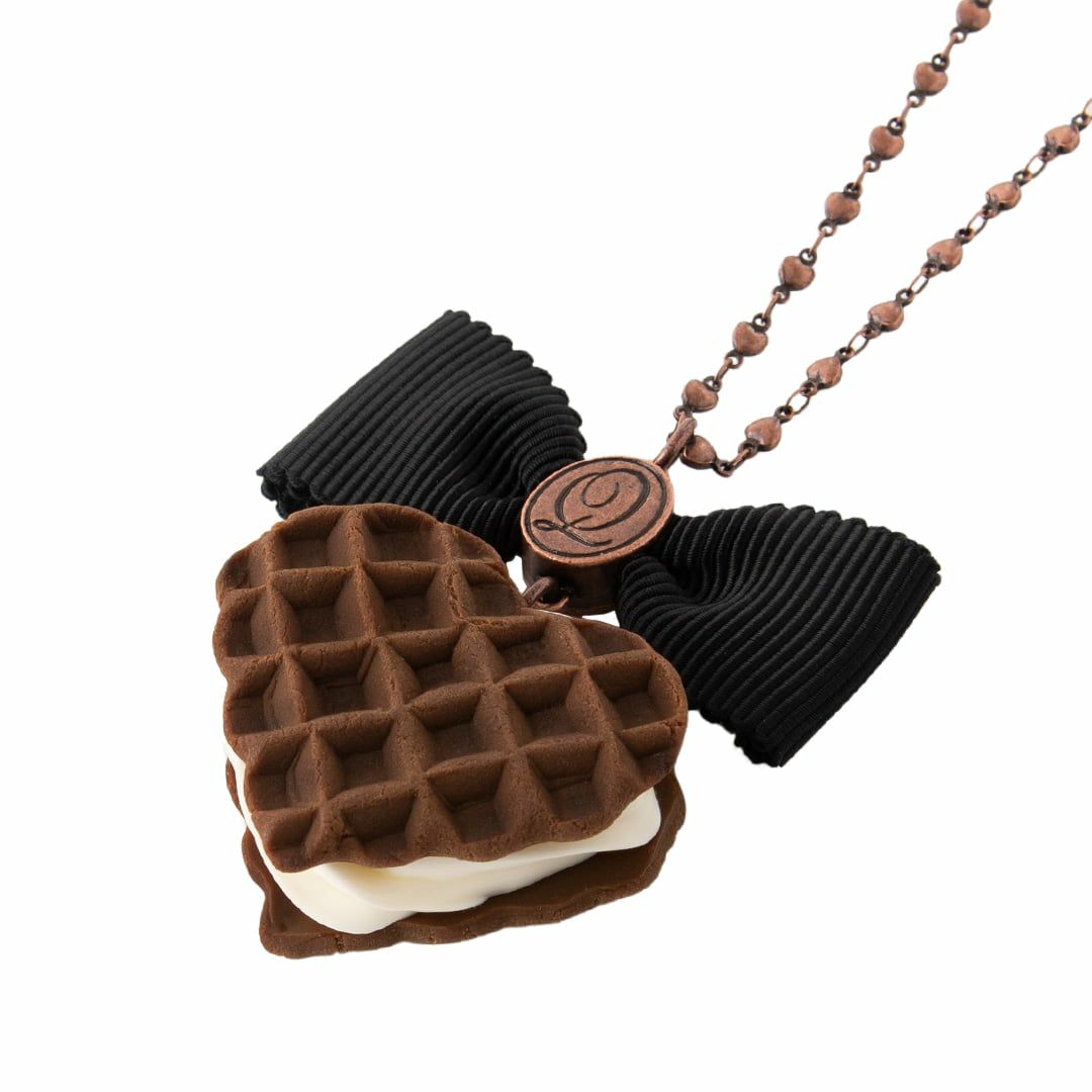 チョコレートワッフル ネックレス