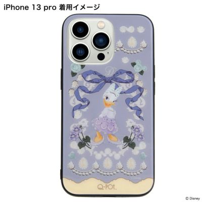 デイジー/ヴィンテージケーキ ハードガラススマホケース - iPhone13Pro【ディズニー アクセサリー】