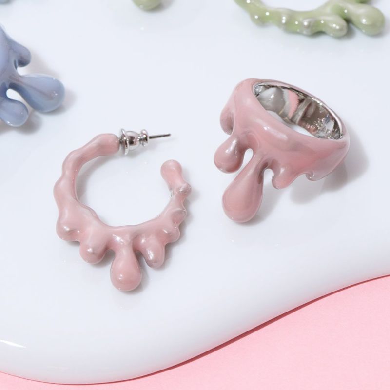 ファッション通販 安い 残り1点】メルトリング（ペールピンク） | Q-pot. ONLINE SHOP アクセサリー