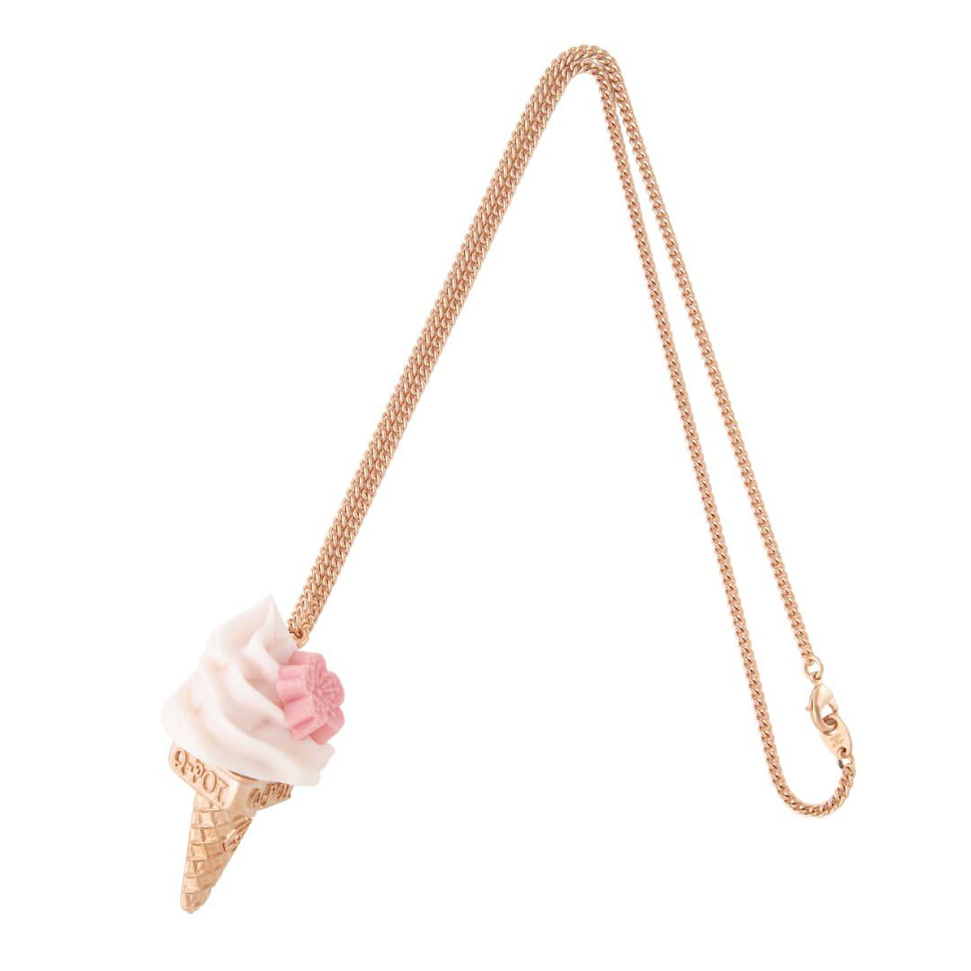 サクラ ソフトクリーム ネックレス | Q-pot. ONLINE SHOP