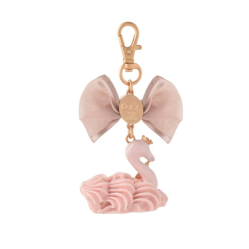 ピンクスワン クリームケーキ バッグチャーム | Q-pot. ONLINE SHOP