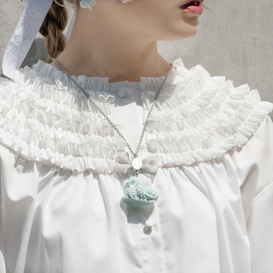 ブルースワン クリームケーキ ネックレス | Q-pot. ONLINE SHOP