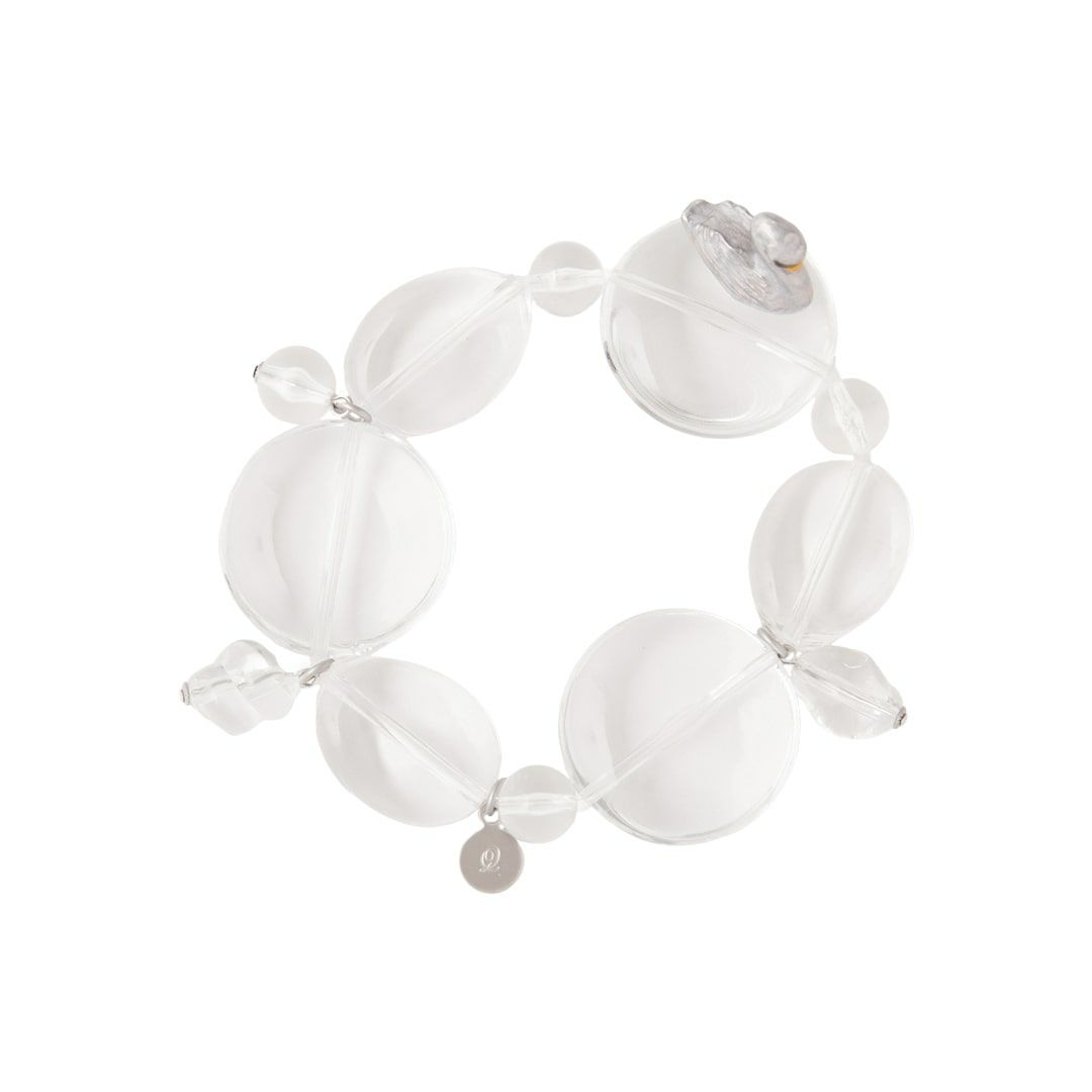 バレエコア スワン クリア ブレスレット