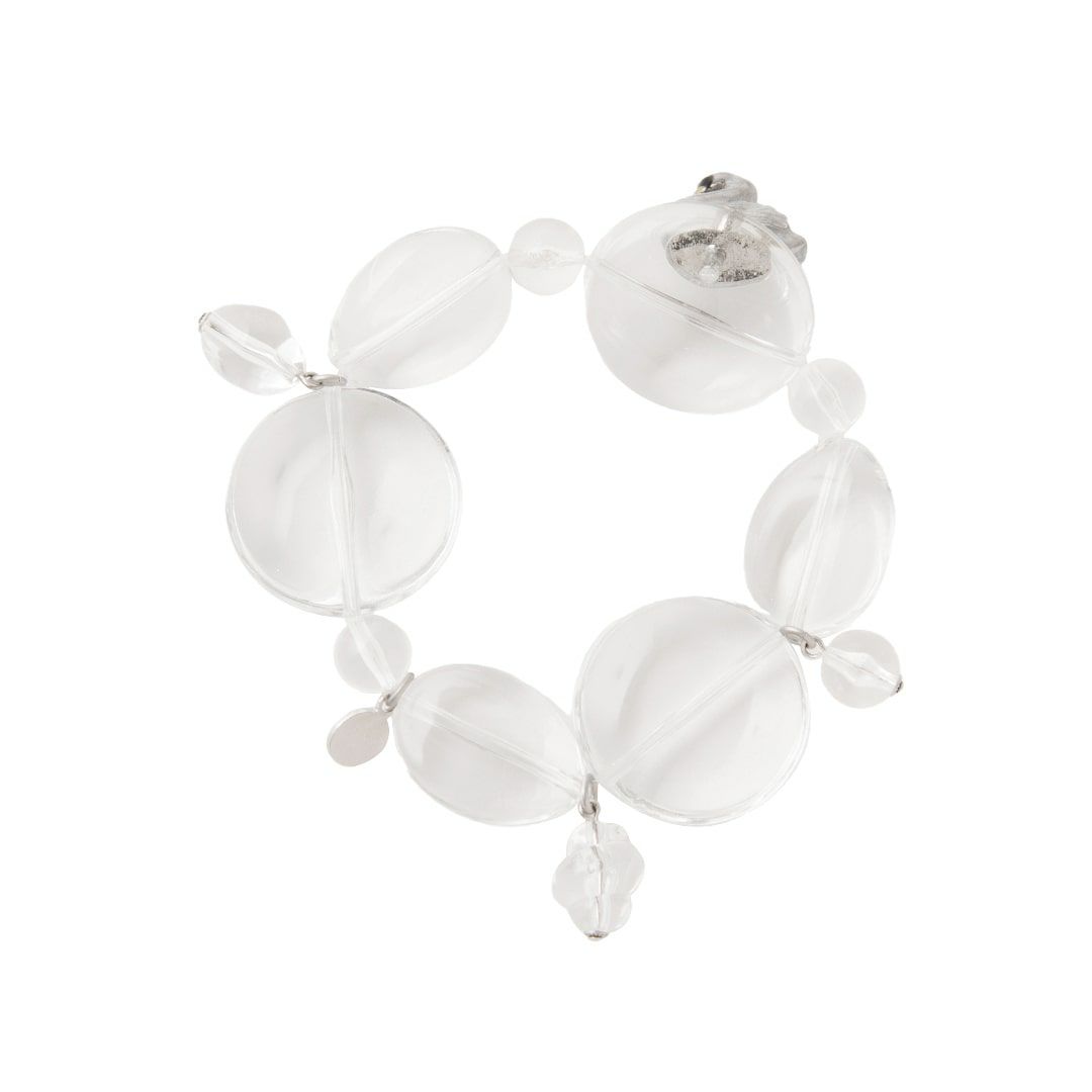 バレエコア スワン クリア ブレスレット