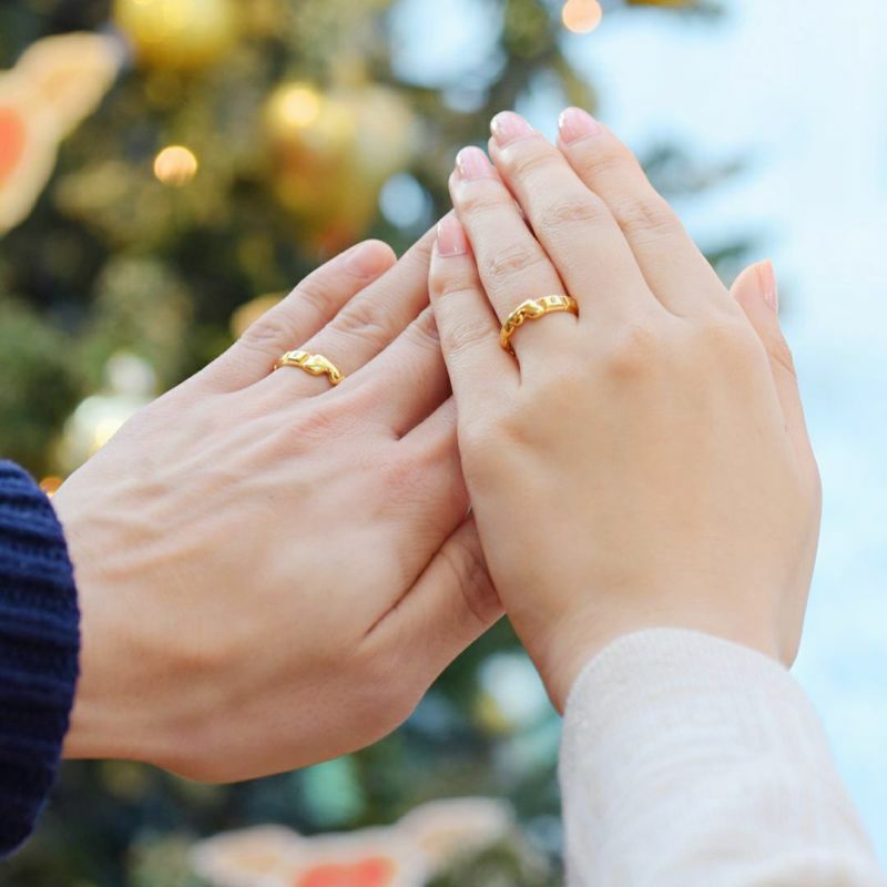 K18 結婚指輪