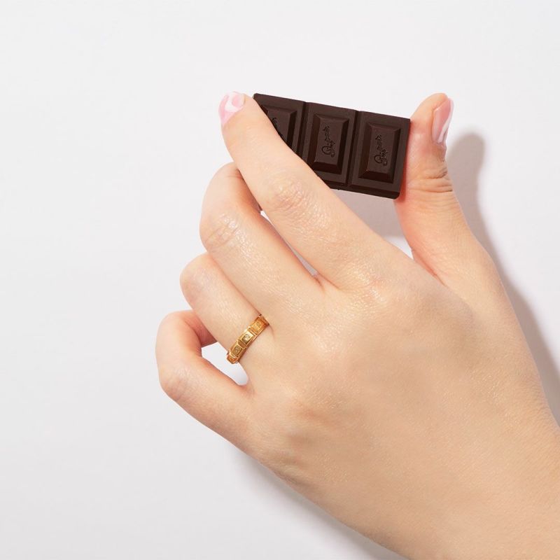 限定価格セール！ K18】メルティーチョコレート リング【オーダージュエリー アクセサリー