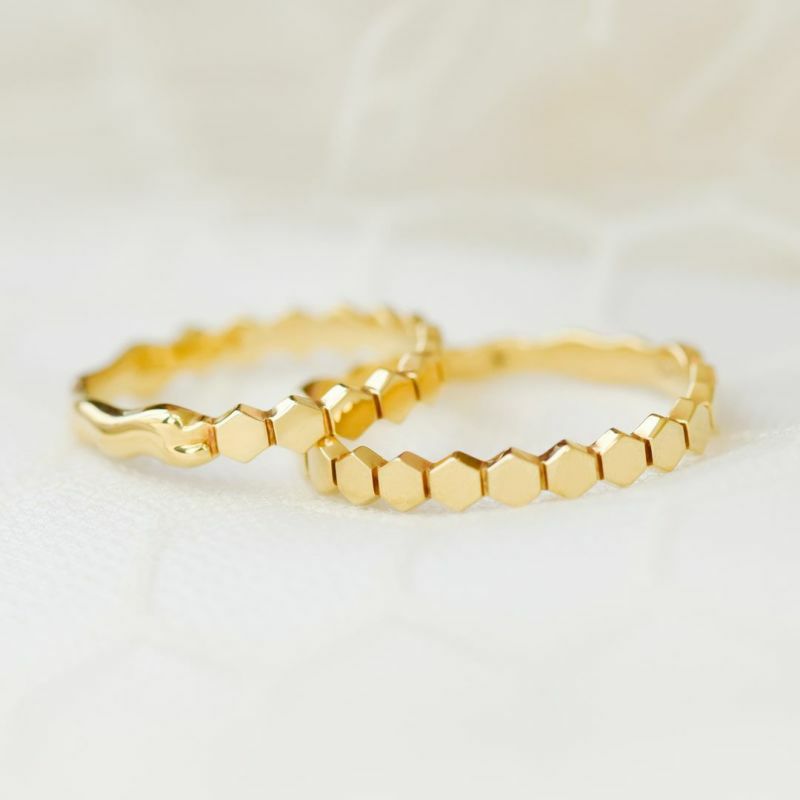 K18 結婚指輪