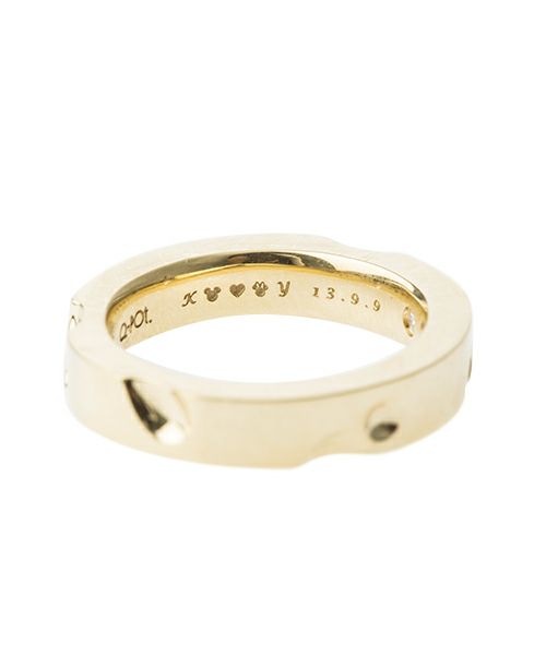 K18 ディズニーコラボ　結婚指輪