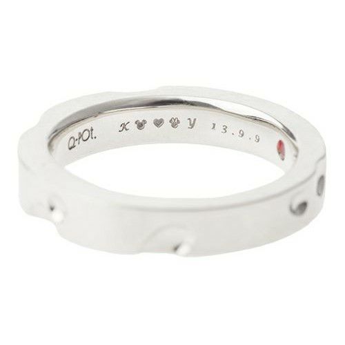 プラチナ ディズニーコラボ　結婚指輪