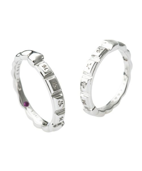 K18 ディズニーコラボ　結婚指輪