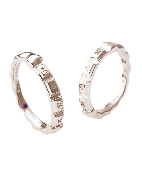 K18 ディズニーコラボ　結婚指輪