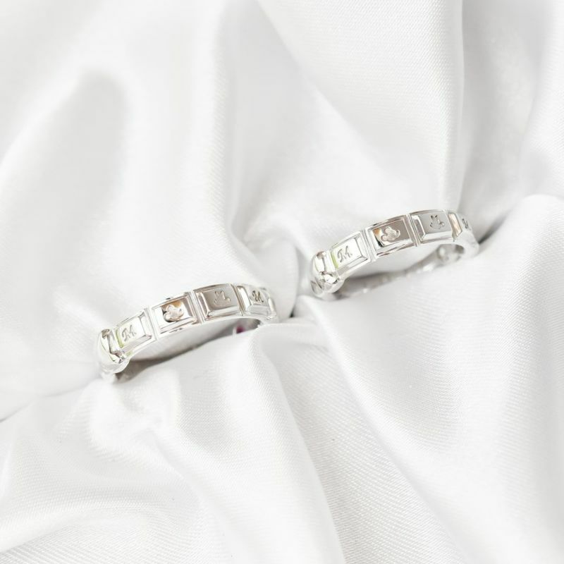 プラチナ ディズニーコラボ　結婚指輪