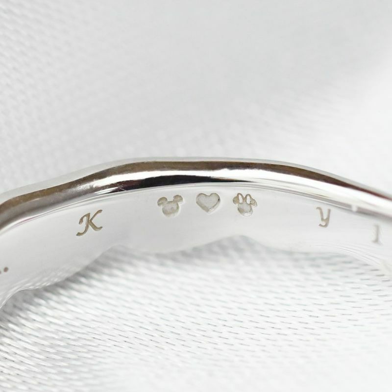 プラチナ ディズニーコラボ　結婚指輪