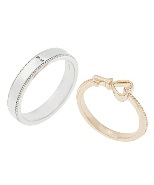 K18 ディズニーコラボ　結婚指輪