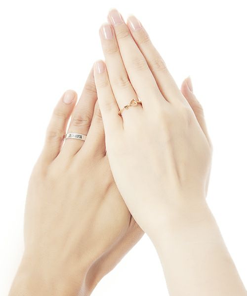 K18 ディズニーコラボ　結婚指輪
