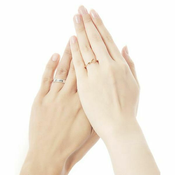 プラチナ ディズニーコラボ　結婚指輪