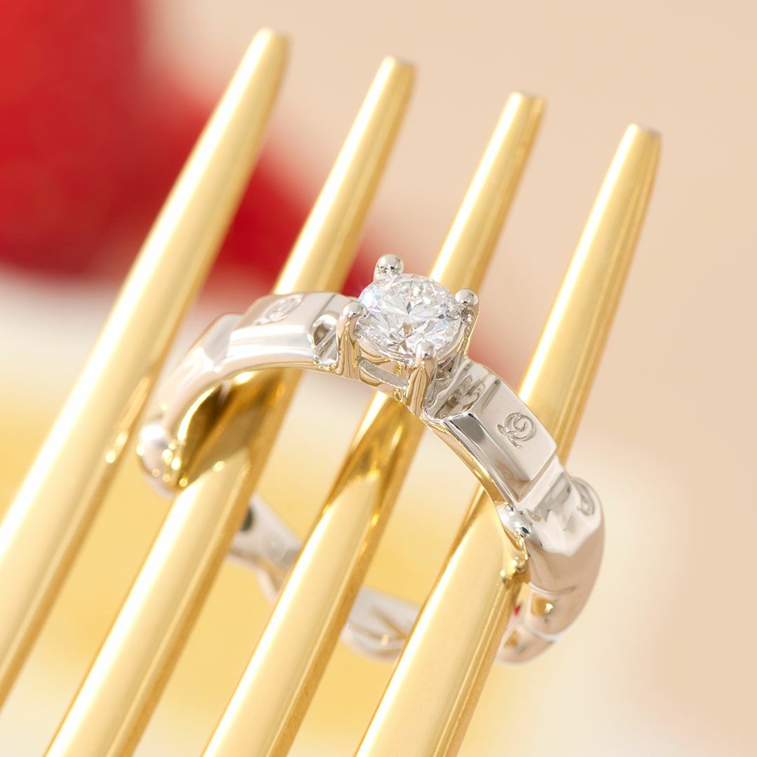 K18 婚約指輪