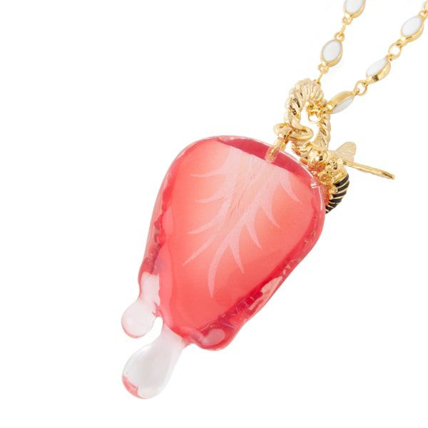 ハチミツ イチゴ ネックレス