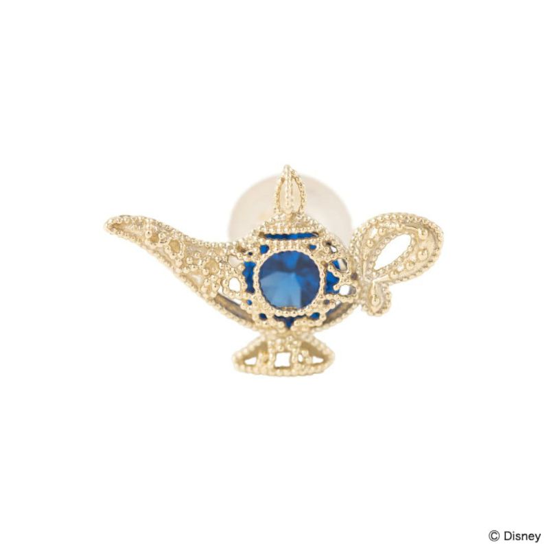 残り1点】【K10】アラジン/魔法のランプ ピアス【ディズニー