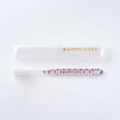 ■Q-pot CAFE.■Q-pot CAFE. 歯ブラシ＆ケースセット