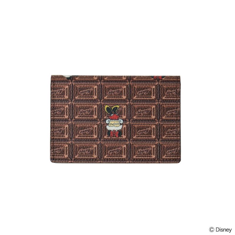 チョコレート ミッキー＆ミニー/カードケース（名刺入れ）【ディズニー 