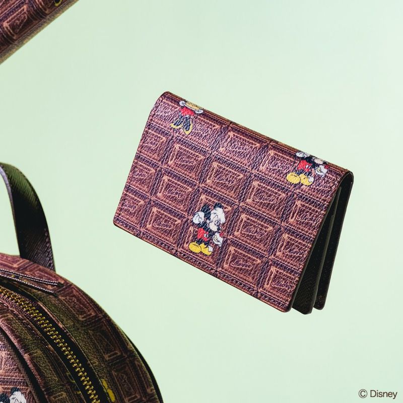 チョコレート ミッキー＆ミニー/カードケース（名刺入れ）【ディズニー 