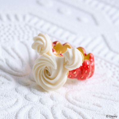 ミッキー/ストロベリーホイップクリーム リング【ディズニー アクセサリー】