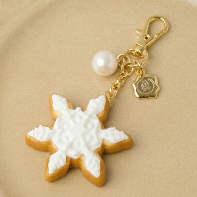 スノーフレーク シュガークッキー バッグチャーム(ホワイト)