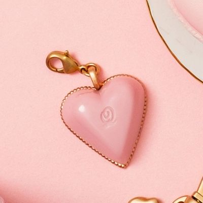 ストロベリーガナッシュ リボン バッグチャーム(Pink) | Q-pot