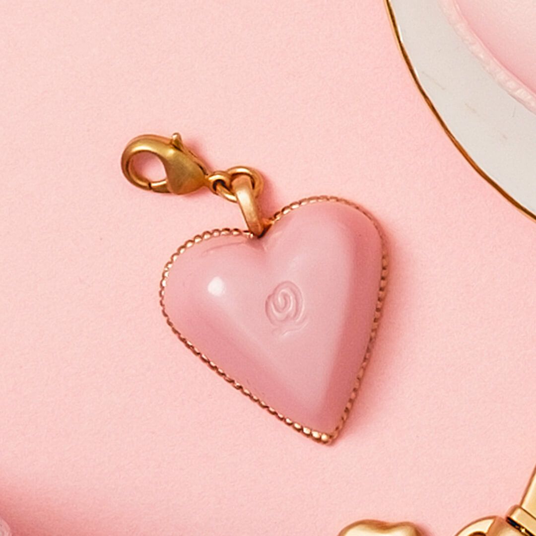 アムールショコラ ハート チャーム ピンク