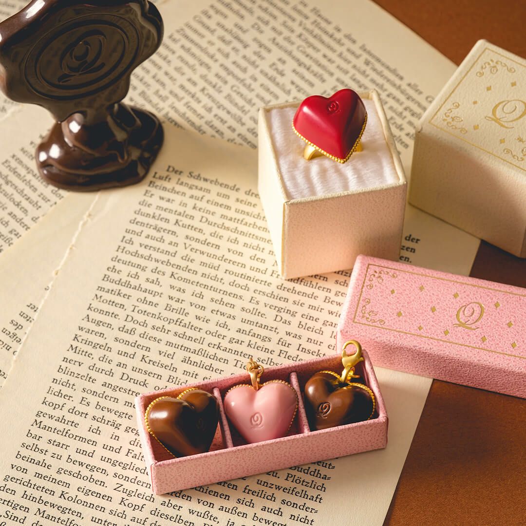 アムールショコラ ハート チャーム ピンク