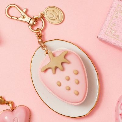 ザ・ストロベリーマカロン バッグチャーム(Pink)