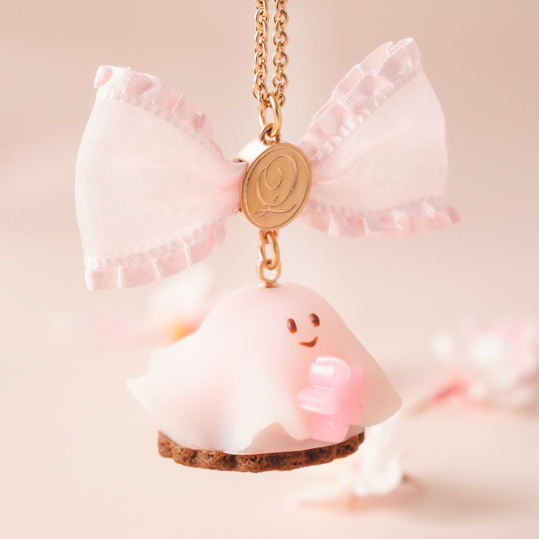 サクラ オバケーキ ネックレス | Q-pot. ONLINE SHOP