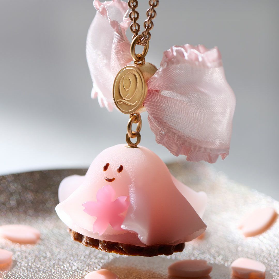 サクラ オバケーキ ネックレス | Q-pot. ONLINE SHOP