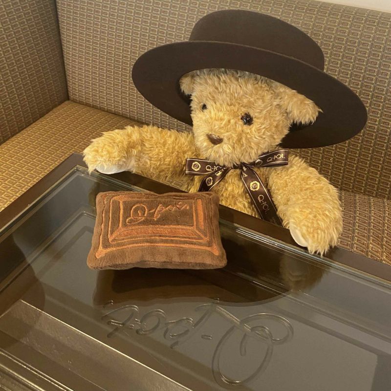 Bear Essentials - STEIFF LOUIS VUITTON TEDDY BEAR: $2.1