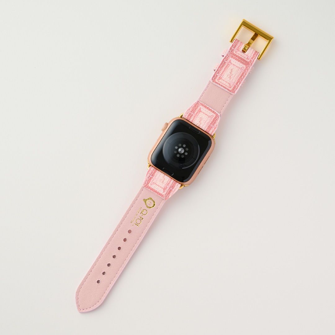 Apple Watch用 ストロべリーチョコレート レザーバンド（42～45mm対応）