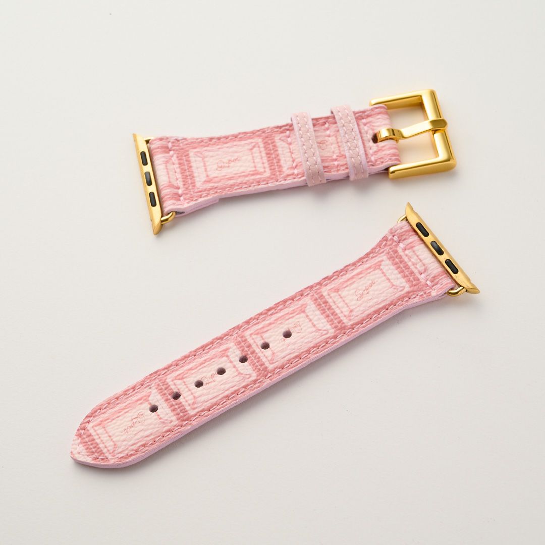 Apple Watch用 ストロベリーチョコレート レザーバンド（38～41mm対応）