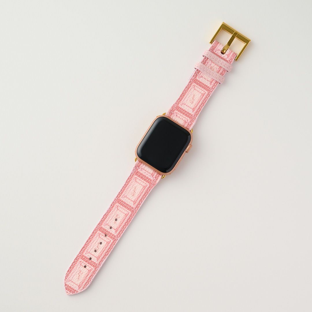 Apple Watch用 ストロベリーチョコレート レザーバンド（38～41mm対応）