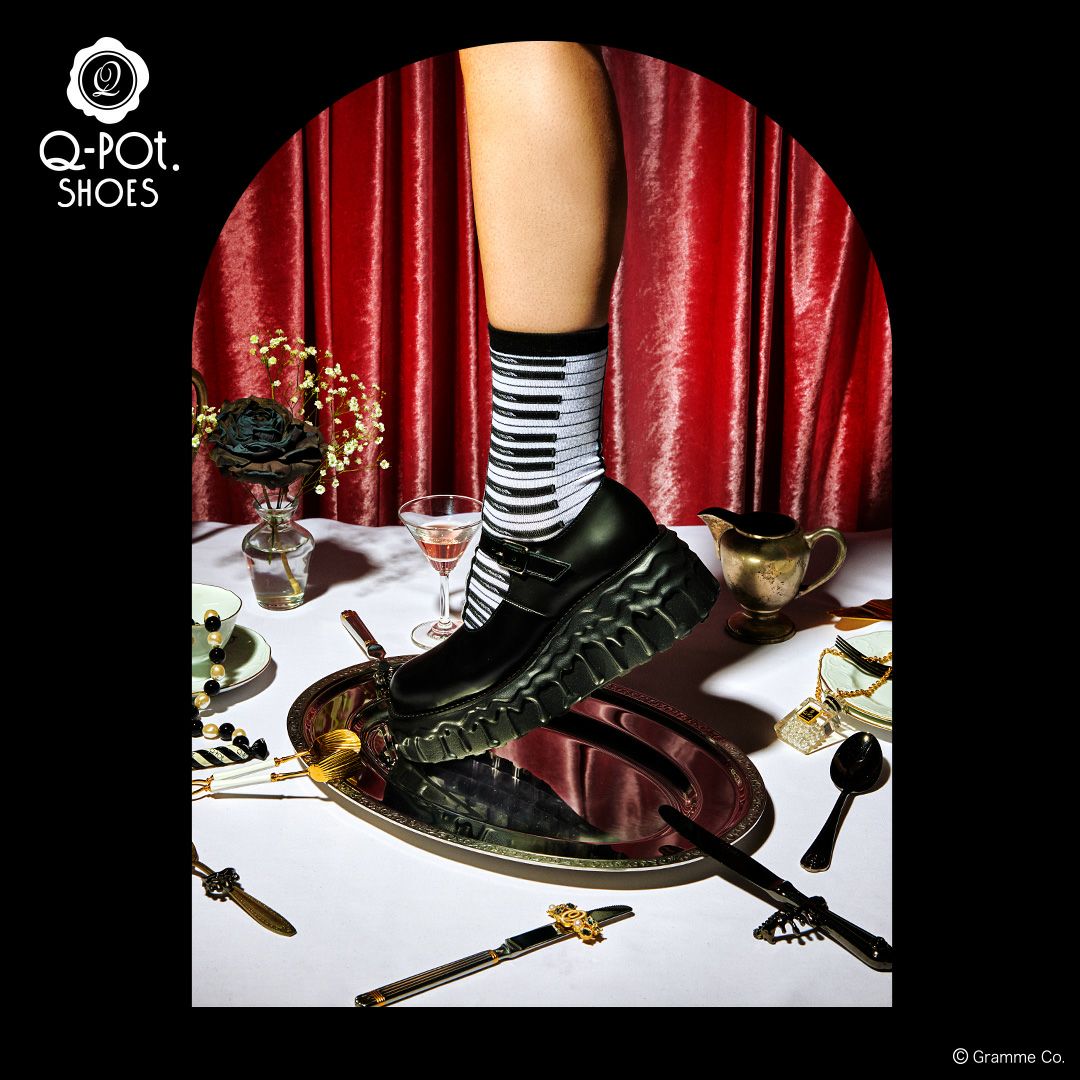 本革 メルティングチョコレート　メリージェーン（ブラック） シューズ