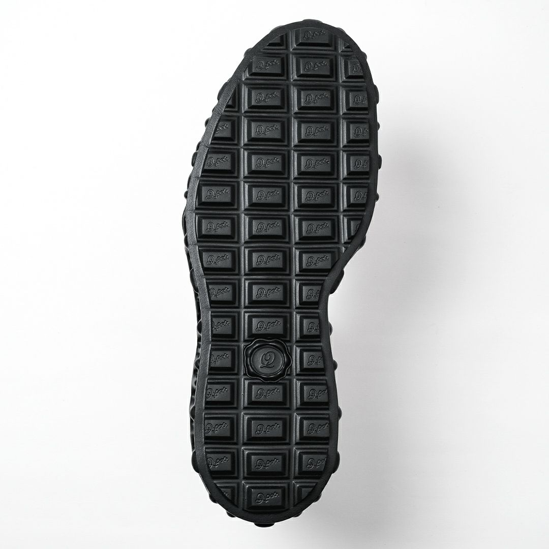 本革 メルティングチョコレート　メリージェーン（ブラック） シューズ