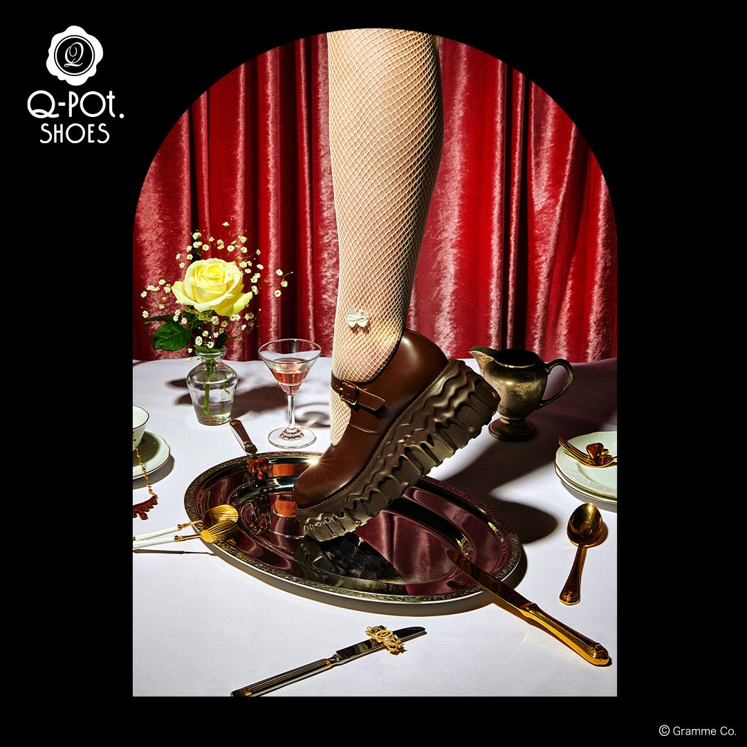 本革 メルティングチョコレート　メリージェーン（ブラウン） シューズ