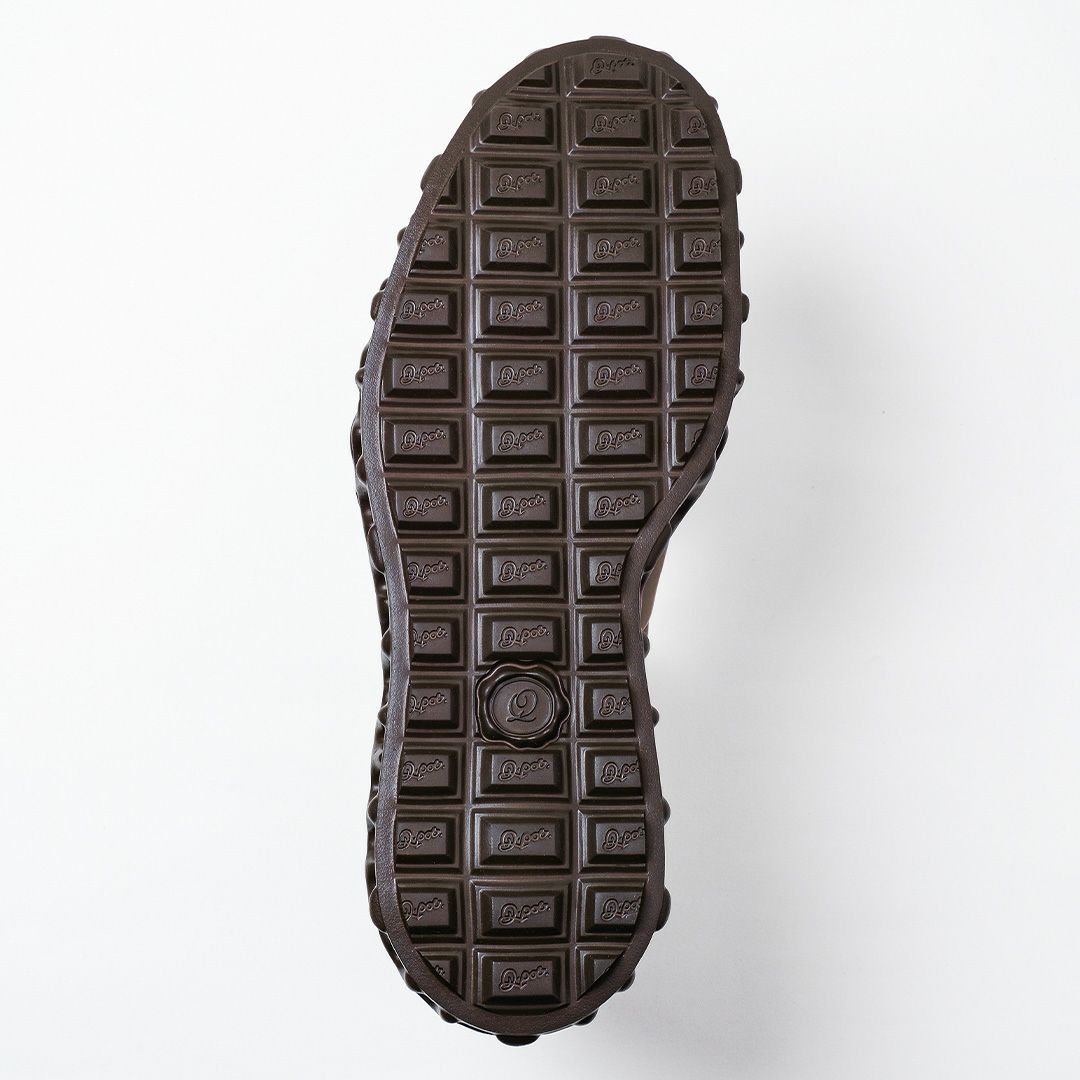 本革 メルティングチョコレート　メリージェーン（ブラウン） シューズ