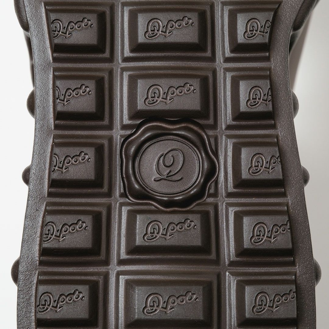本革 メルティングチョコレート　メリージェーン（ブラウン） シューズ