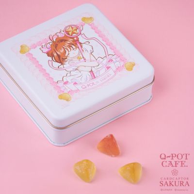 さくらのスイートコレクション缶／（フルーツグミキャンディ）【カード