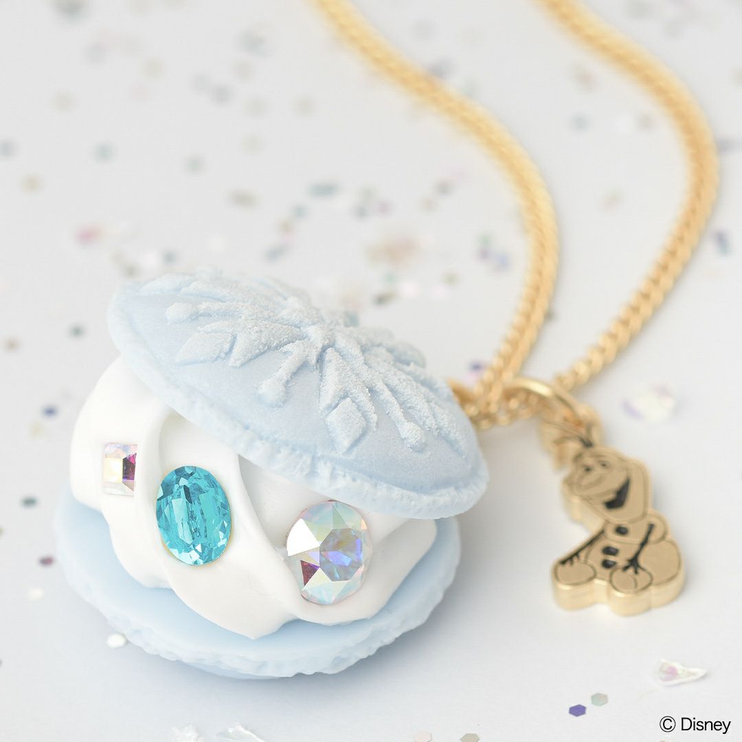 アナと雪の女王　ディズニーコラボアクセサリー　フローズン/マカロン ネックレス