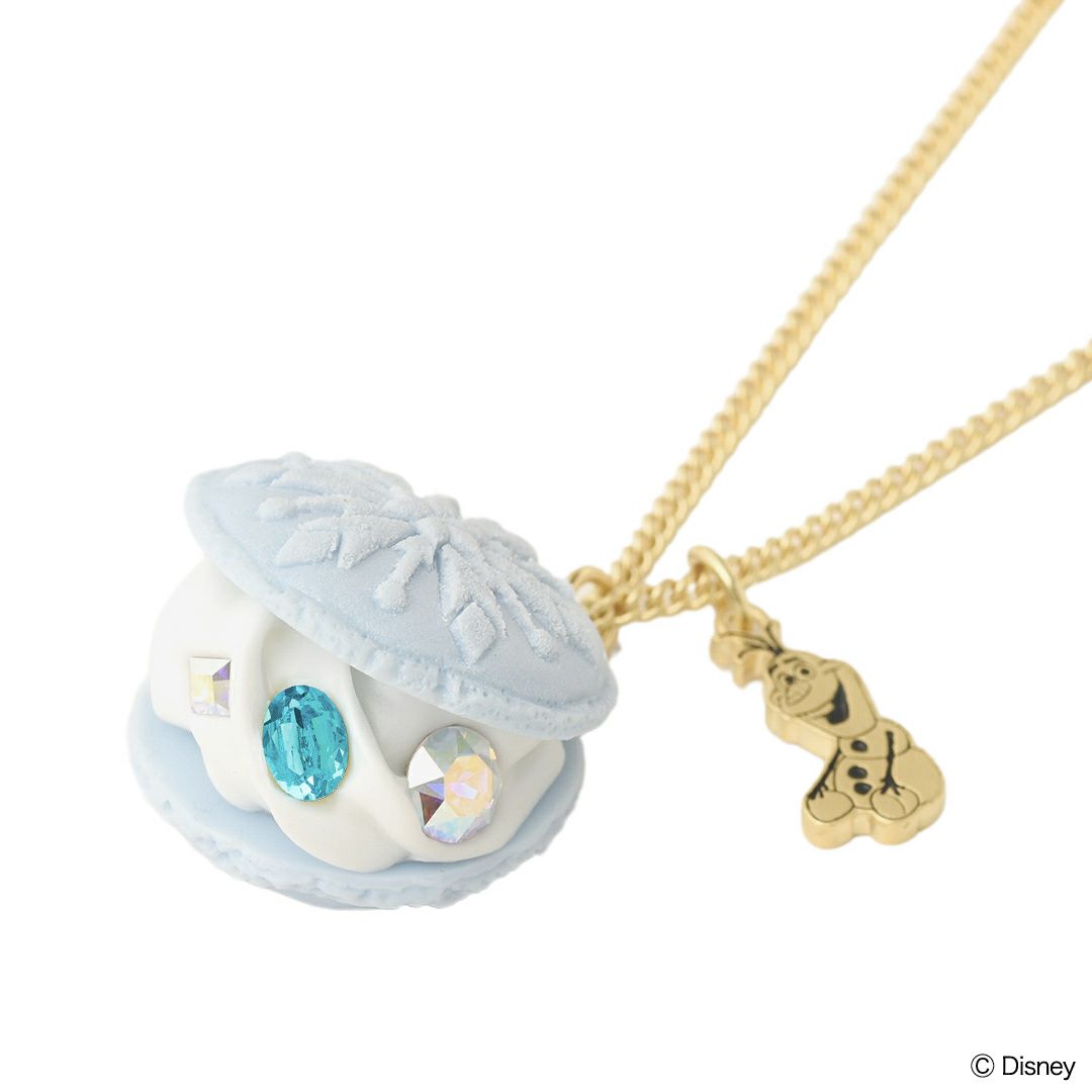 アナと雪の女王　ディズニーコラボアクセサリー　フローズン/マカロン ネックレス