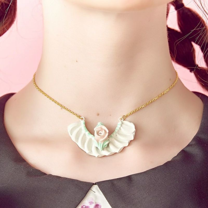 ローズクリーム ネックレス | Q-pot. ONLINE SHOP