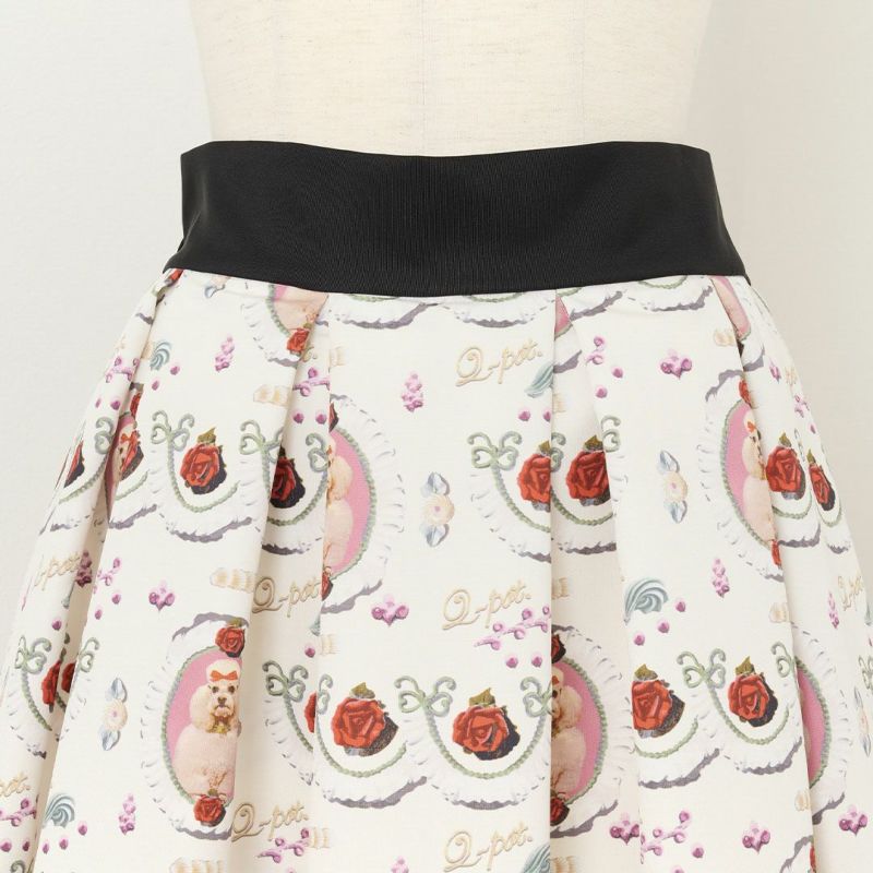 プードル ケーキ スカート（ホワイト） | Q-pot. ONLINE SHOP